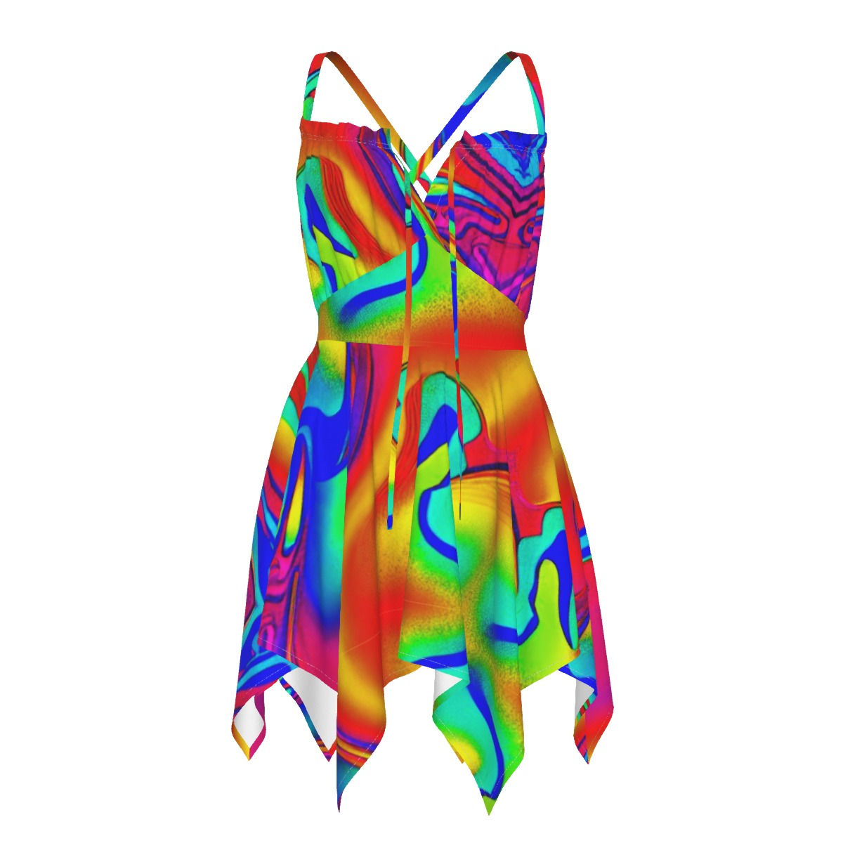 All-Over Print Women's Slip Dress