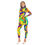 Thumbnail: All-Over Print Women's Long-sleeved High-neck Jumpsuit With Zipper