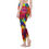 Thumbnail: All-Over Print Women's High Waist Leggings | Side Stitch Closure