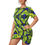 Hình thu nhỏ: All-Over Print Women’s Stacked Hem Dress With Short Sleeve（Plus Size）