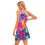 Миниатюра: All-Over Print Womem's V-neck Sleeveless Cami Dress
