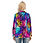 Miniatura: All-Over Print Women's Loose Elastic-Back Shirt