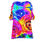 Миниатюра: All-Over Print Women's Casual Top with Petal Short Sleeve