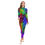 Indexkép: All-Over Print Women's Long-sleeved High-neck Jumpsuit With Zipper