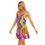 Миниатюра: All-Over Print Womem's V-neck Sleeveless Cami Dress
