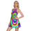 Thumbnail: All-Over Print Women's Round Neck Above Knee Dress