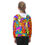 Thumbnail: All-Over Print Kid's Zip-up Hoodie With Patch Pocket