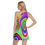 Thumbnail: All-Over Print Women's Round Neck Above Knee Dress