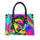 Thumbnail: Women's Tote Bag With Black Handle