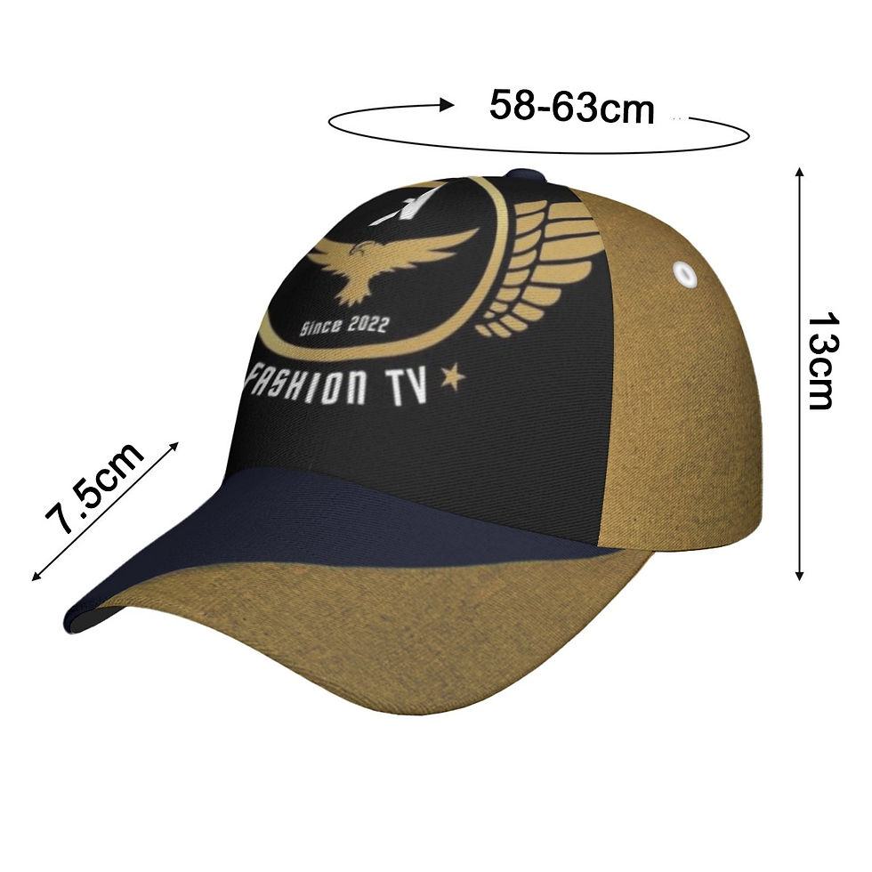 Thumbnail: Thizztv All-Over Print Peaked Cap