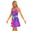Миниатюра: All-Over Print Womem's V-neck Sleeveless Cami Dress
