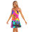 Миниатюра: All-Over Print Womem's V-neck Sleeveless Cami Dress