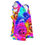 Миниатюра: All-Over Print Women's Casual Top with Petal Short Sleeve