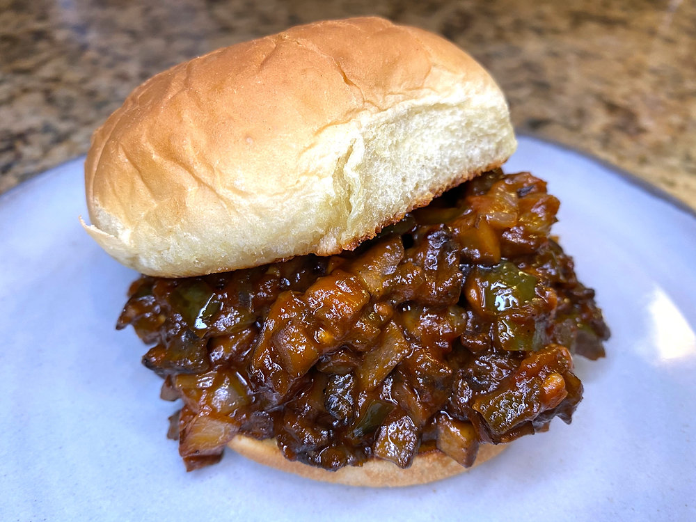 Portobello Mushroom Sloppy Joe