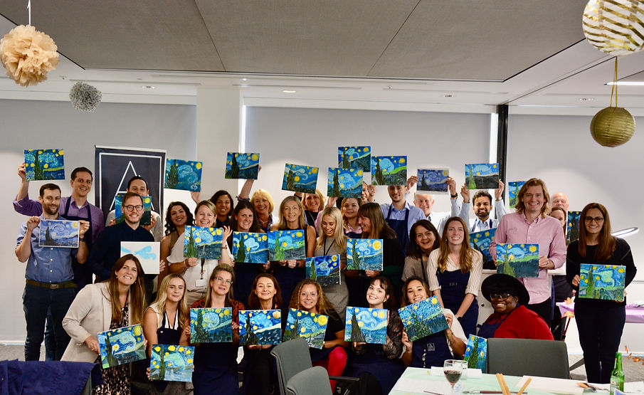 Van Gogh Corporate Art Class