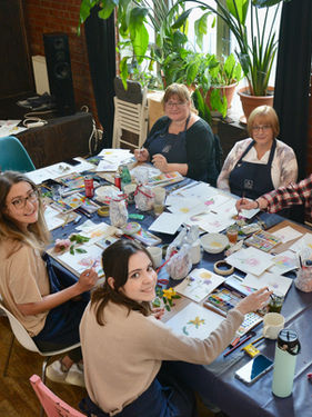 Group Art Class