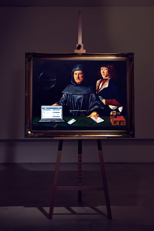 Xero Oil Painting - Master's Of Accountancy