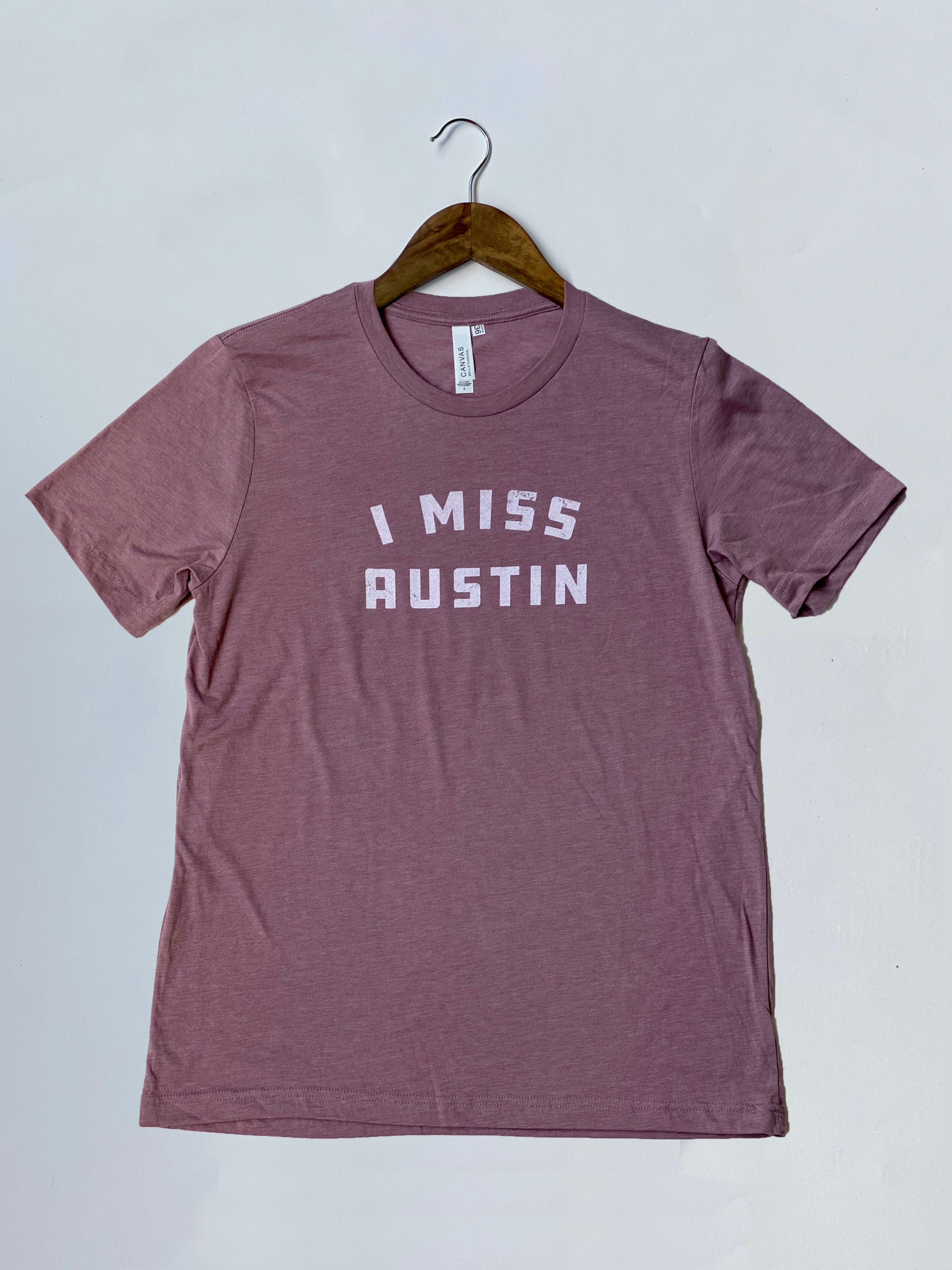 I Miss Austin Tee - Mauve