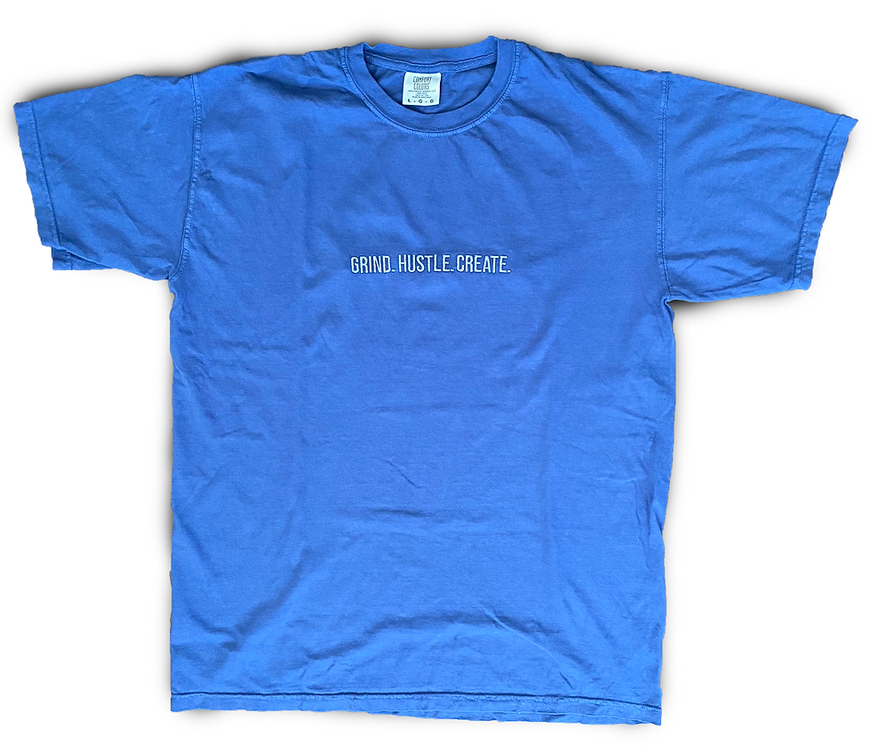 Thumbnail: Grind Hustle Create Embroider Tee