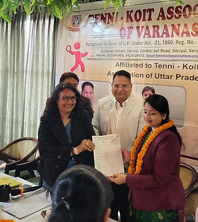 Appointed as Joint Secretary Tenni-- koit association of varanasi (Sports).jpg