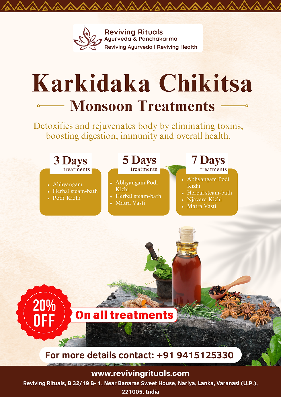 Monsoon Treatment in Ayurveda