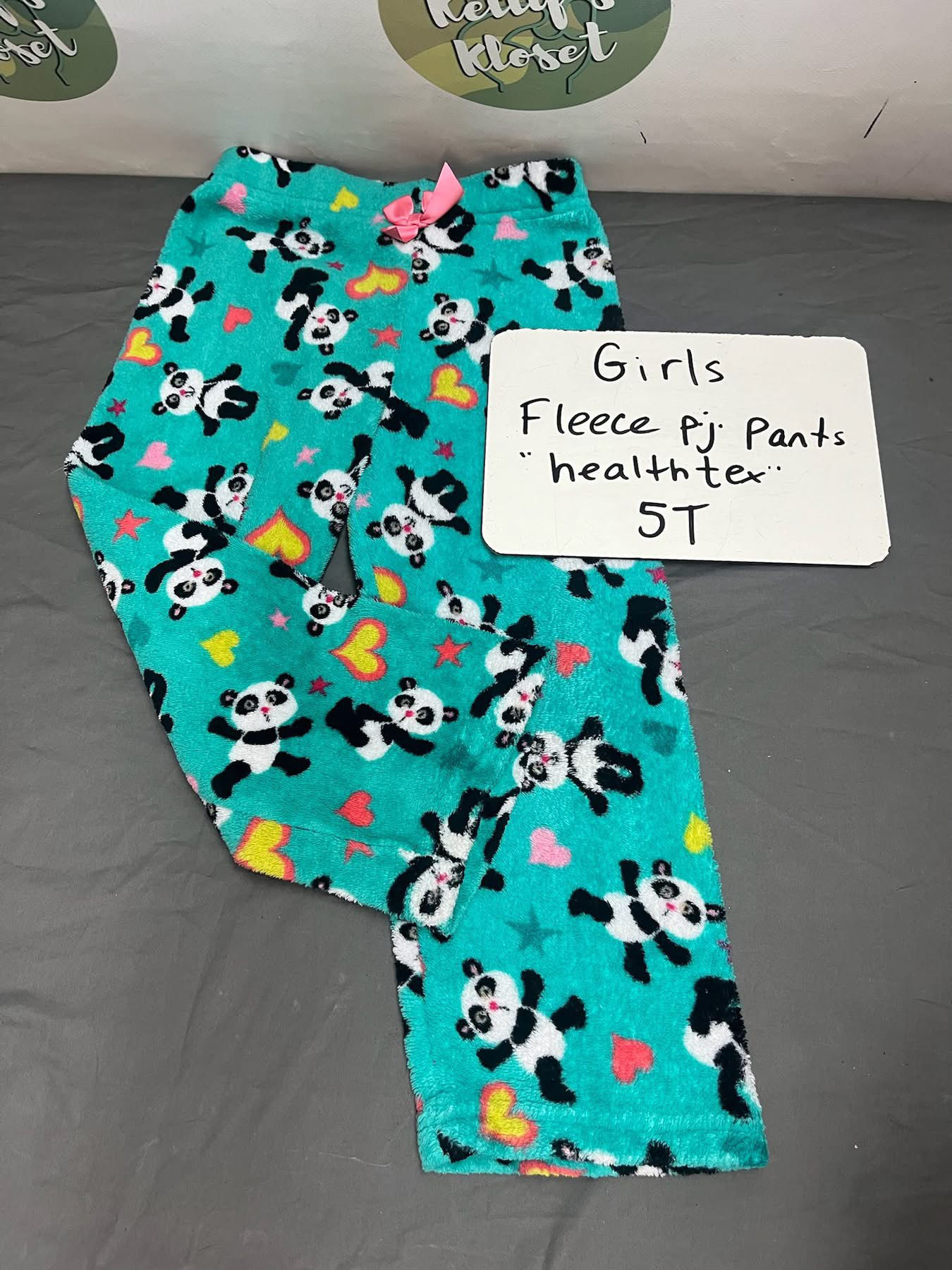 Fleece PJ Pants “HealthTex” - Size: 5T