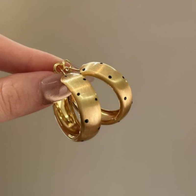 The Camden Studded Hoops