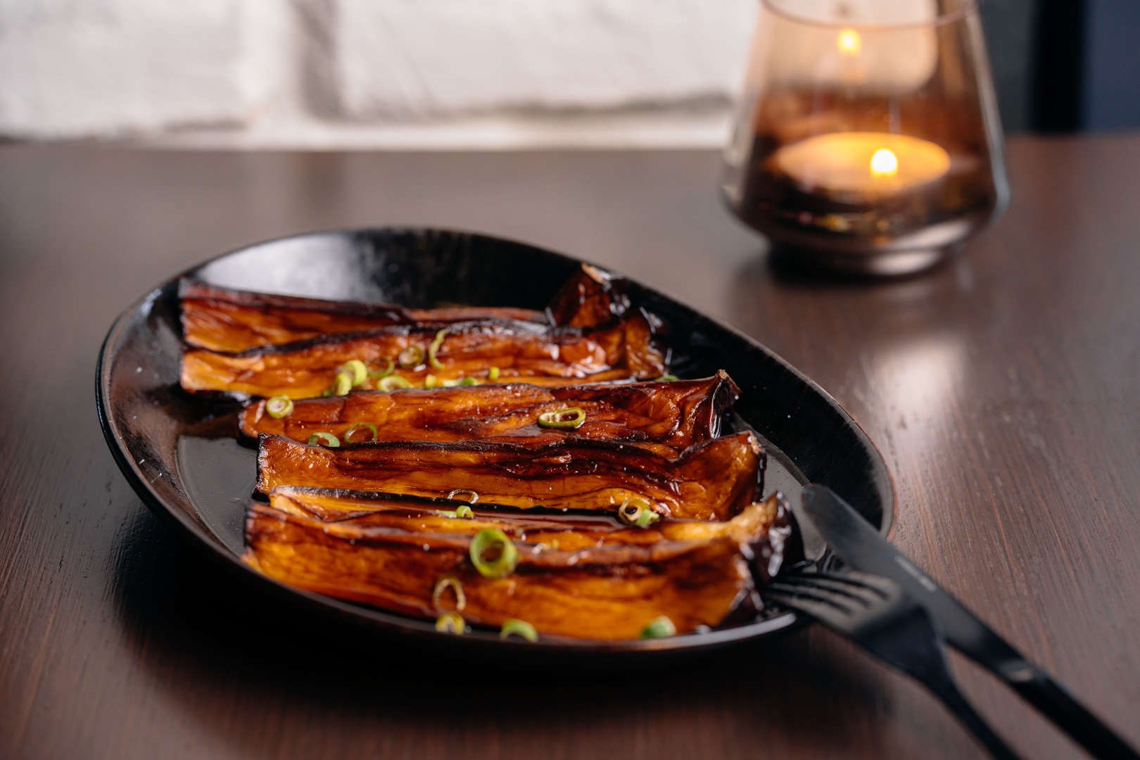 Arranged Food and Objects