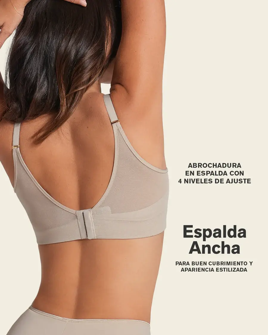 Miniatura: Brasier triangular de realce alto y buen cubrimiento Memory Bustier