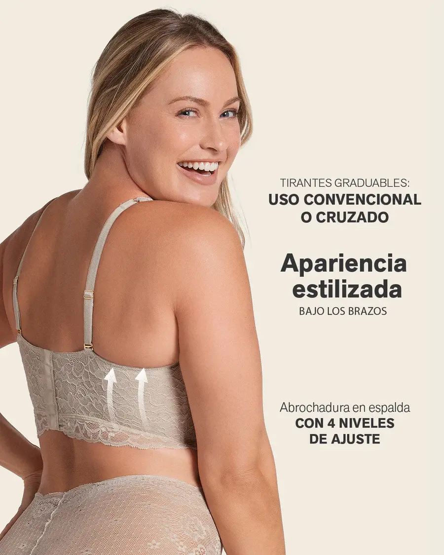 Miniatura: Copia de Brasier en encaje ideal para busto pesado Sexy Support