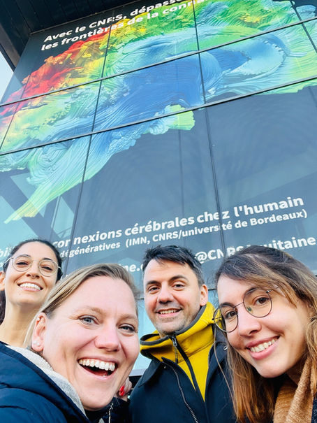 @CNRSAquitaine HQ facade meets white matter variability