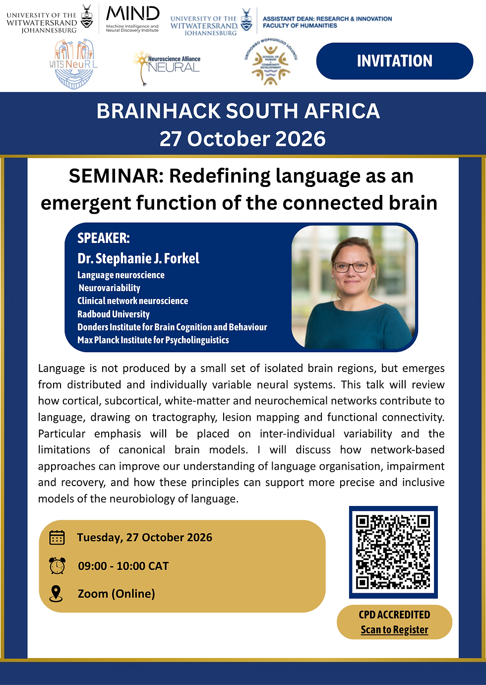 Brainhack South Africa: Language and the connected brain