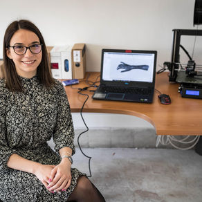 This Engineer's startup develops prosthetic arms to help get kids comfortable with prosthetics