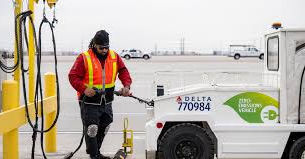 Delta Air Lines Introduces North America's First Electric Airline Catering Truck