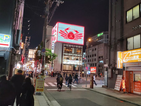 Exploring the Osaka Scene at Night!