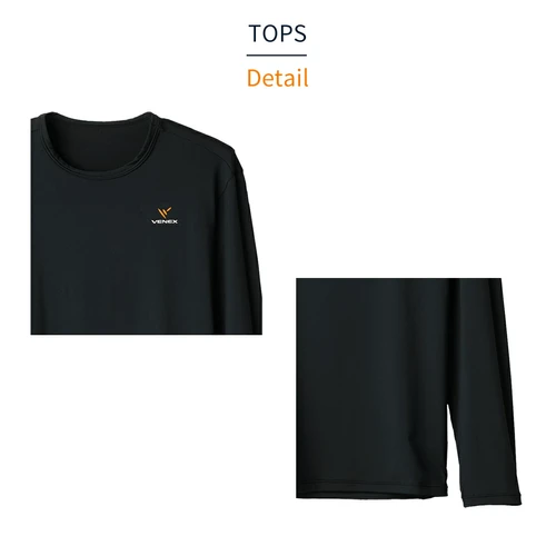 ウェア VENEX Recovery Wear VENEX Recovery Wear Set – Men's Long Sleeve Top & Tapered