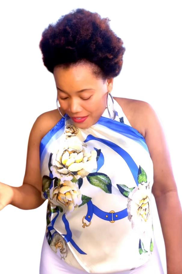 Thumbnail: ZS Women Luxury Satin silk Scarf 