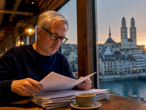 Swiss investor reviewing crypto regulations