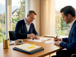 Swiss notary stamping company registration documents