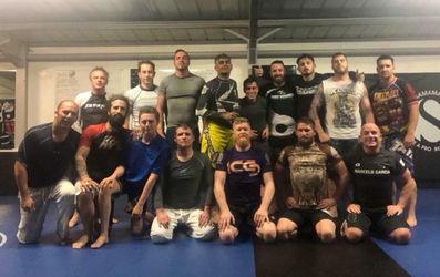 Sunday night BJJ Comp training