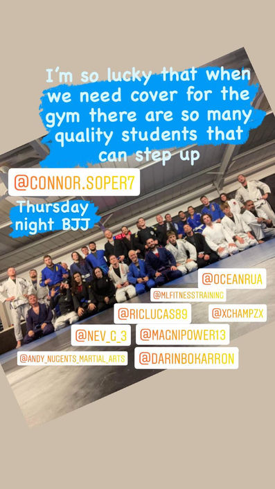 Thursday night BJJ