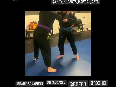 Sundays BJJ class with some Judo throws