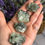 Thumbnail: Mini Prehnite x Epidote Clusters 