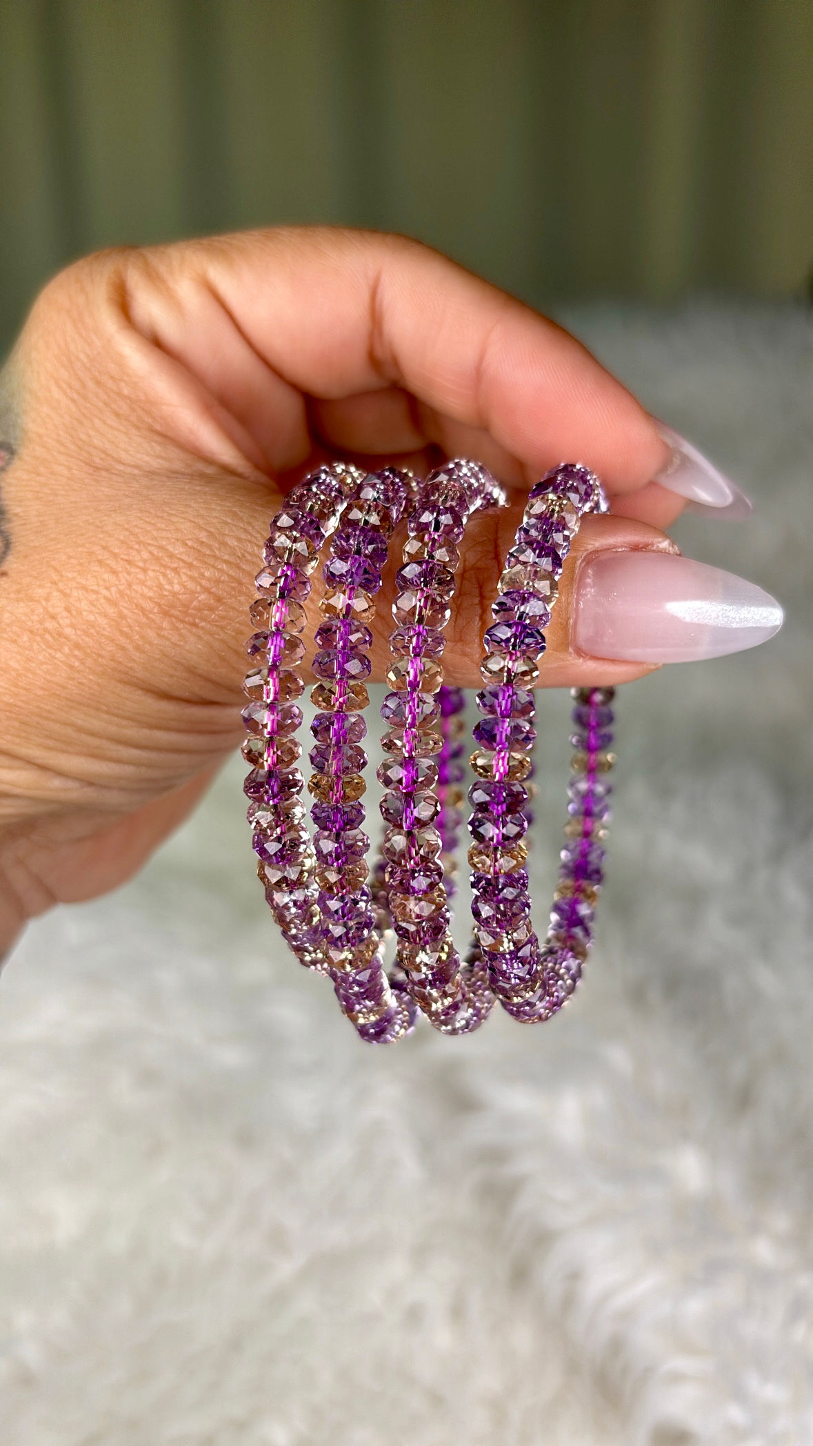 Faceted Ametrine Bracelet