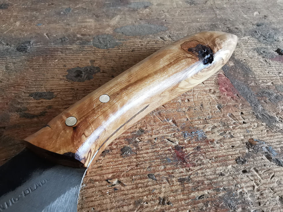 Miniaturbild: Vay 12cm mit Griffen aus verschiedenen Hölzer