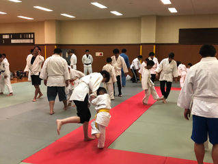 待ってました!親子柔道!!