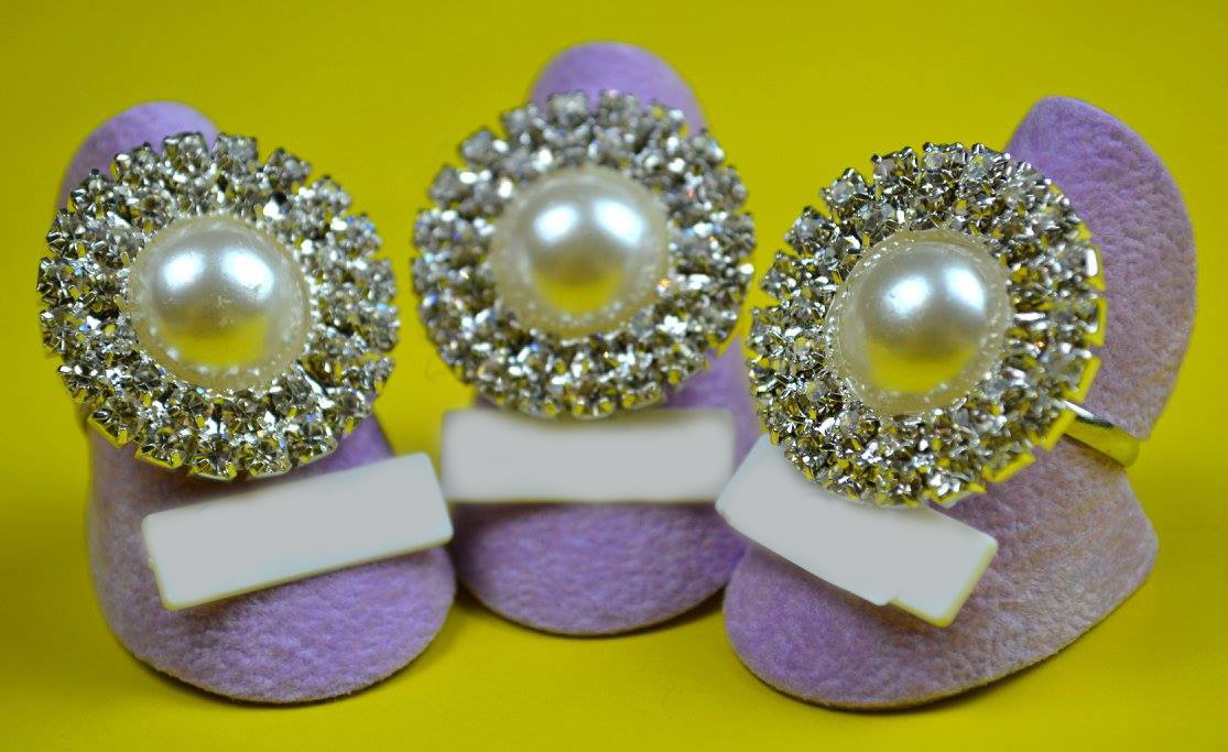 Crystal diamante Daisy ring