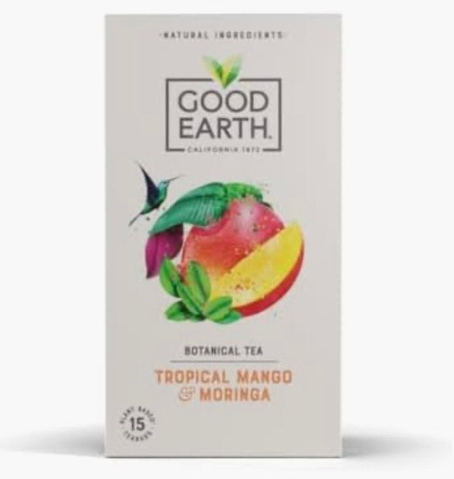 Good Earth Tea Co. Tropical Mango & Moringa - 15 Tea Bags