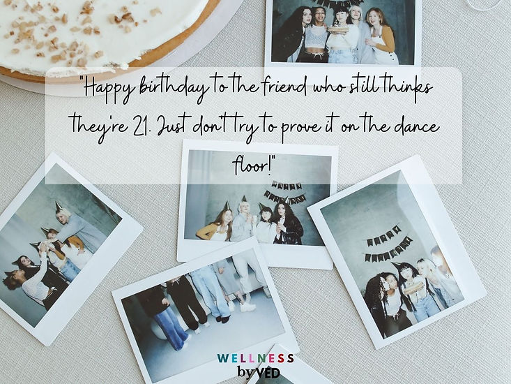 birthday message to a friend​
