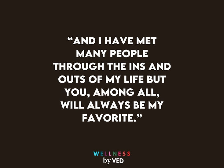 favorite person quotes